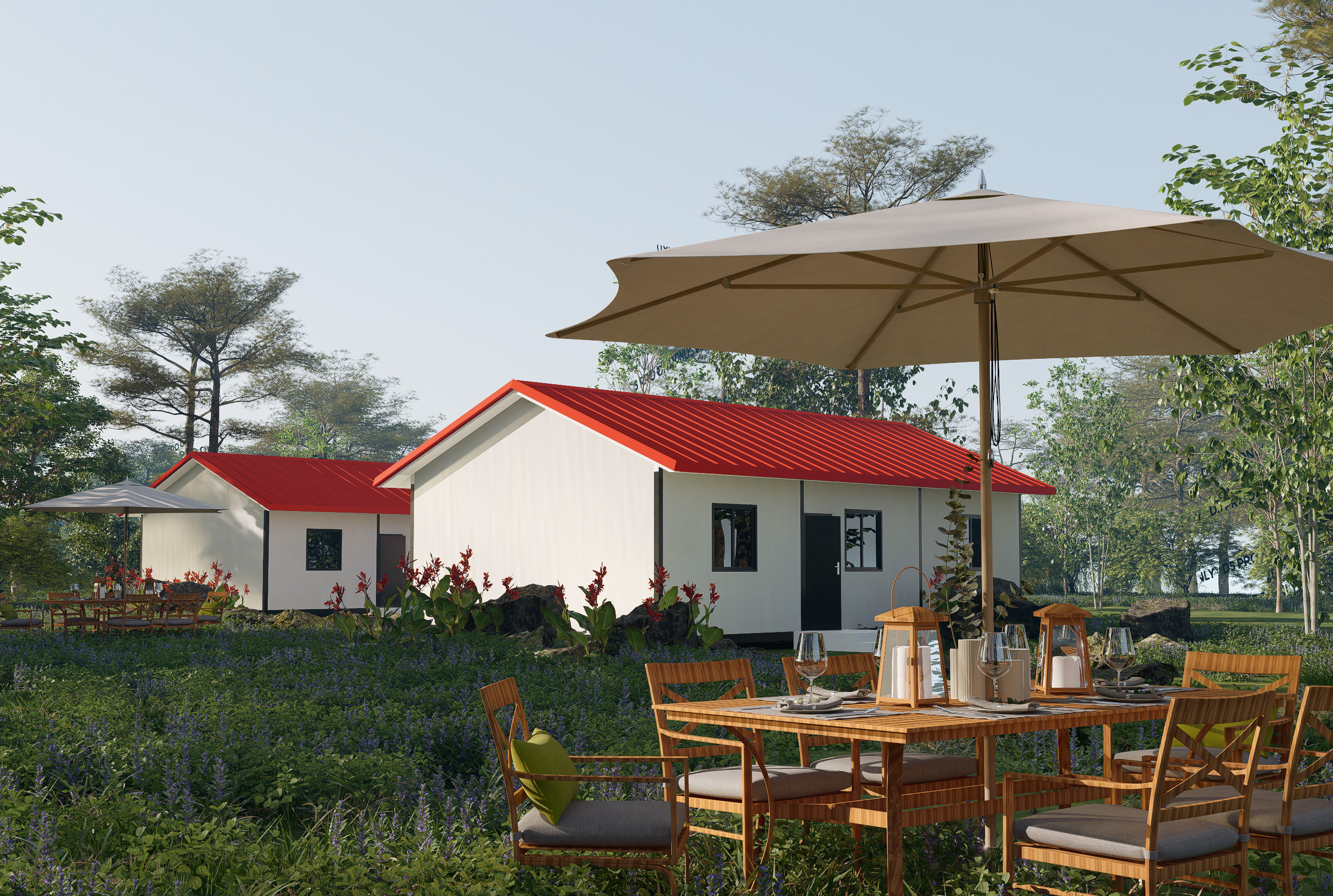 Casa modular TuCasaYa con jardín